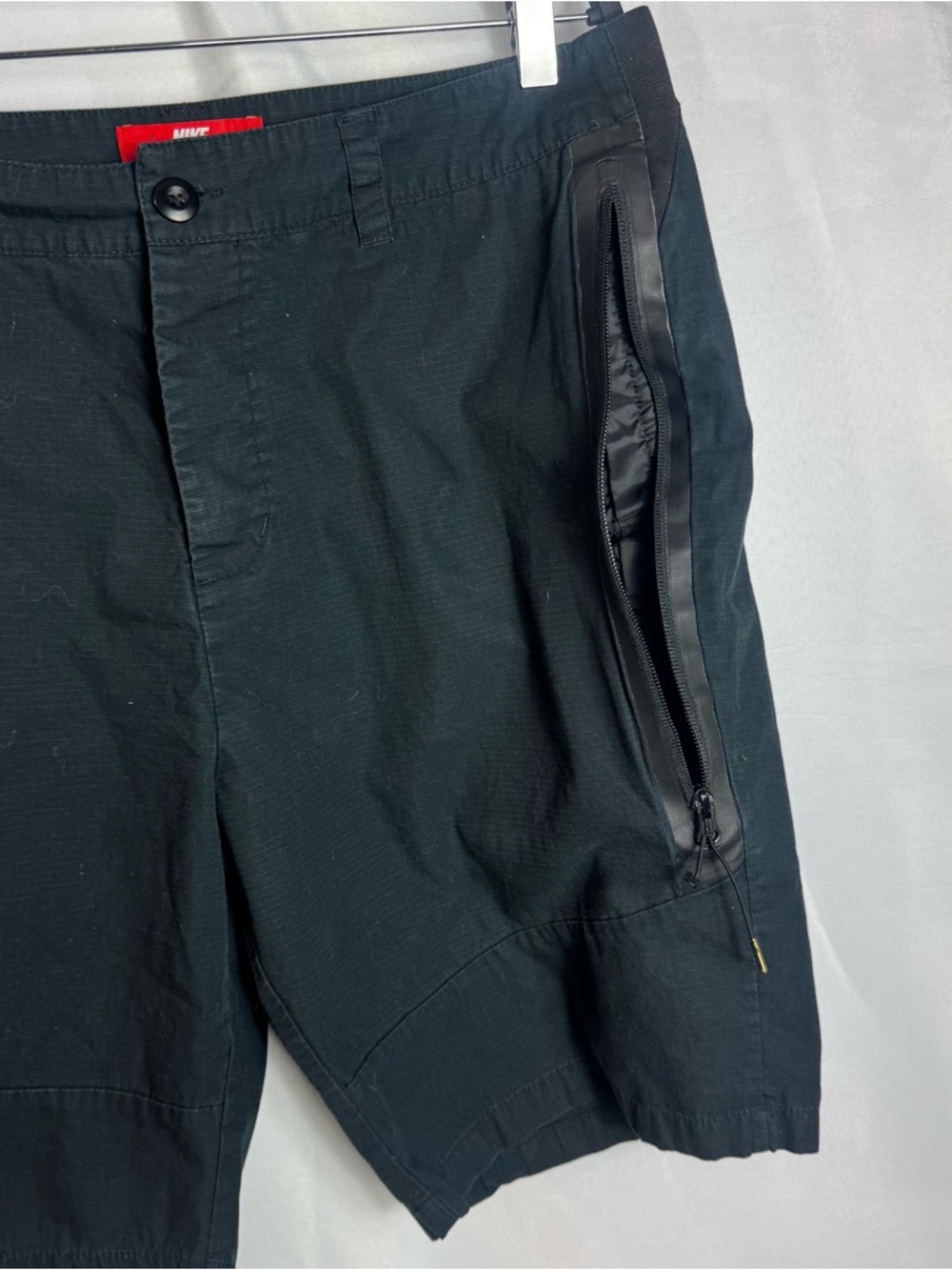 Nike Tech Shorts Men’s Sz L 36” Black Pockets Quick Dry